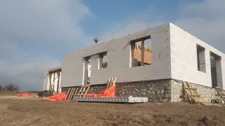 🏡  Будуємо будинок з нуля || Перший поверх || ЖОВТЕНЬ 2019