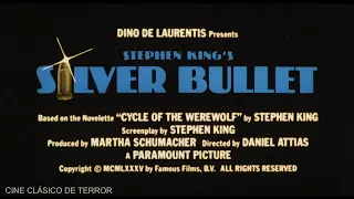 "Silver Bullet / Bala de Plata" (1985) Trailer Original