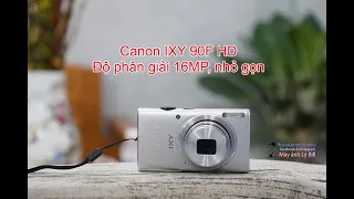 Hướng dẫn sử dụng máy ảnh Canon IXY 90F