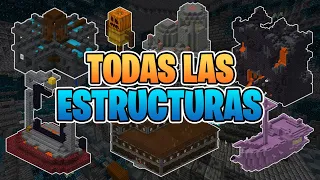 TODAS las ESTRUCTURAS de MINECRAFT 1.19 🔥