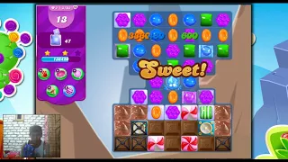 Candy Crush Saga Level 3702, Sugar Stars - No Boosters