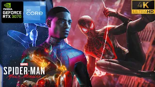 Marvel's Spider-Man: Miles Morales PC Performance Gameplay - PS5 Settings - RTX 3070 - i5 12400