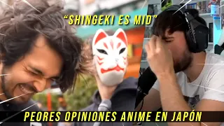 REACCIONANDO A PEORES OPINIONES DE ANIME EN JAPÓN (TheAnimeMan)