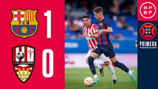 RESUMEN #PrimeraFederación | FC Barcelona Atlètic 1-0 UD Logroñés | Grupo 2 | Jornada 38