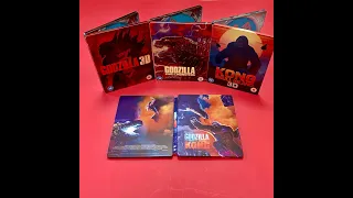 Godzilla vs. Kong Amazon Exclusive Steelbook #Kong #godzilla #steelbook #4k