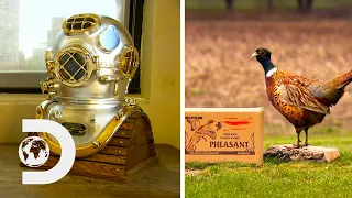 PHEASANT BREEDING AND DIVING HELMETS | How It's Made