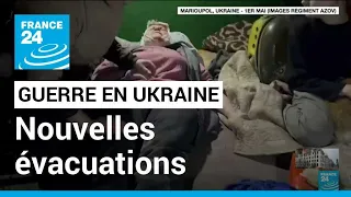 Guerre en Ukraine : de nouvelles évacuations d'habitants de Marioupol • FRANCE 24