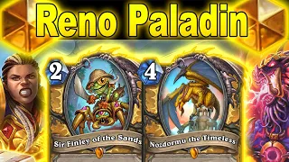 Reno Paladin Is Actually Good! The Most Fun Paladin Deck At March of the Lich King | Hearthstone