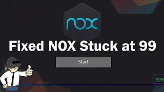 NOX PLAYER Stuck at 99 | NOX EMulator Stuck at 99 % (Fixed easily)