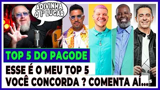 TOP 5 CANTORES DE PAGODE  by LEANDRO VOZ