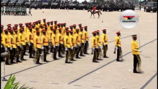 Ghana@60 parade: Troops, Service Personnel show off marching skills