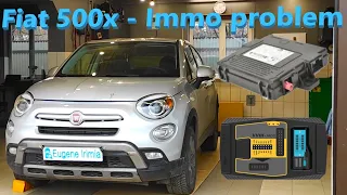 Fiat 500x - Проблема з імобілайзером...