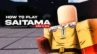 How To Play SAITAMA Like a Pro | The Strongest Battlegrounds