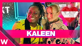 🇦🇹 Kaleen (Austria) - "We Will Rave" interview | London Eurovision Party 2024