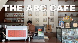 The Arc Cafe and Surf Skate Chiang Mai excellent dark roast Espresso