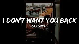 AJ Mitchell - I Don't Want You Back (Lyrics)