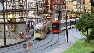 Model Tramway rebuilt / Modell Straßenbahn im Maßstab HO