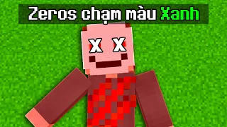 Minecraft nhưng Chạm Vào Màu Sắc = Chết