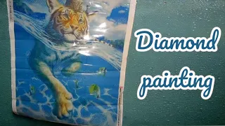 🌻 Unique Diamond 🌻 Unboxing 🌻 Diamond Painting 🌻 XXL Bild für meinen Sohn 🌻 Kathrinchen Kirschblüte