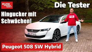 Peugeot 508 SW Hybrid: Hingucker-Kombi mit Schwächen! - Test | auto motor und sport