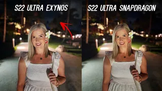 Galaxy S22 Ultra Camera Test Exynos vs Snapdragon After Updates