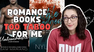 Romance Books That are Too Taboo and Dark for Me | Collab with Temecka