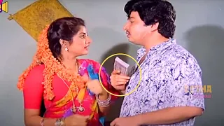 Ramesh Babu And Divya Bharti Tollywood Movie Ultimate Interesting Comedy Scene | Kotha Cinemalu