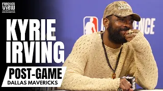 Kyrie Irving Discusses Luka Doncic Becoming an All-Time Great: "Amazed. I Don't Use That Lightly"