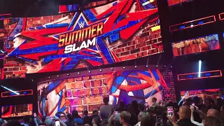 SUMMERSLAM 2017 BROCK LESNAR LIVE ENTRANCE