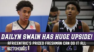 Africentric freshman Dailyn Swain has BIG-TIME UPSIDE [Official 2019-20 Highlights]