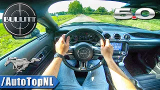 NEW! FORD MUSTANG BULLITT 5.0 V8 POV Test Drive by AutoTopNL