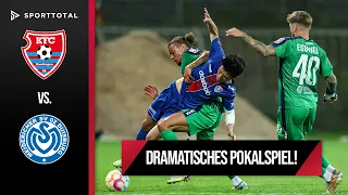 Sensation in der Grotenburg: KFC ringt Duisburg im Pokal nieder! | KFC Uerdingen - MSV Duisburg