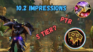 10.2 Tier Set Impressions | Enhancement Shaman | Atal Dazar +20 PTR