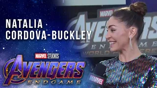 Agents of S.H.I.E.L.D. Natalia Cordova-Buckley LIVE from the Avengers: Endgame Premiere