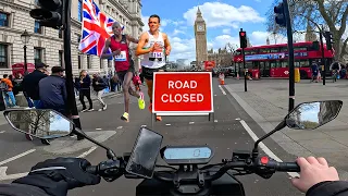Delivering During The London Marathon! Roads Closed Down!!! NIGHTMARE