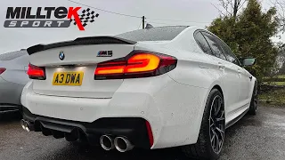 BMW M5 Competition Exhaust Install *SOUNDS INSANE!*