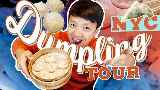 BEST DUMPLINGS in New York! Dumpling Tour of New York City