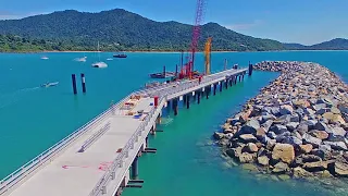 Clump Point Jetty Construction Timelapse