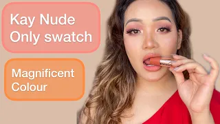 Kay beauty new bullet lipstick swatch| Nude lipstick| Dr Nancy love skin