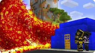 CASA DE AGUA VS TSUNAMI DE LAVA EN MINECRAFT 😱 | RETO DE LA CASA VS TSUNAMI EN MINECRAFT