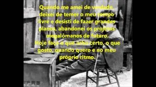 Quando me amei de verdade - Charles Chaplin ..wmv