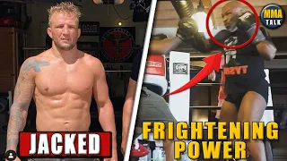 TJ Dillashaw looking absolutely JACKED ahead of return, Mike Tyson shares new training video,Bisping