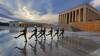 Tüyler Ürperten Anıtkabir Nöbet Değişimi Chilling Anitkabir Changing of the Turkish Soldier