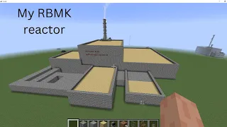 My RBMK reactor [Minecraft]