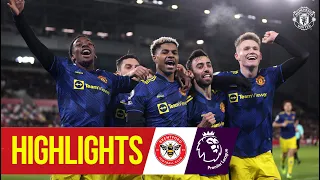 Brentford 1-3 Manchester United | Highlights | Premier League