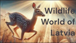 The world of wildlife in Latvia.  Lan.