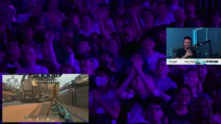 Optic fan goes off on Paper Rex fan live on stage lmao - Tarik's reaction | VCT Masters Copenhagen