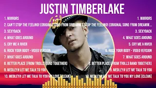 Justin Timberlake Greatest Hits 2024- Pop Music Mix - Top 10 Hits Of All Time