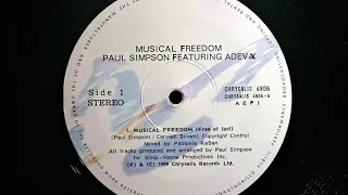 PAUL SIMPSON Feat ADEVA MUSICAL FREEDOM (Free At Last)