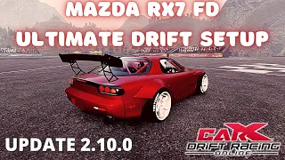 CarX Drift Racing Online - Best Mazda RX7 FD Ultimate Drift Setup / (UPDATE 2.10.0)